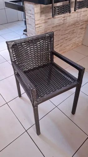 CONJUNTO de Cadeiras de Vime