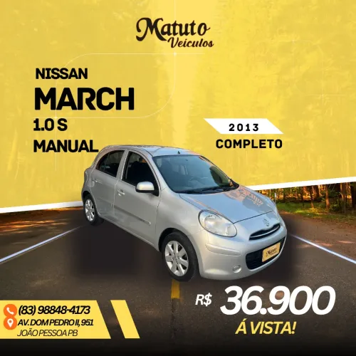 Nissan March S 1.0 16V Flex Fuel 5P 2013