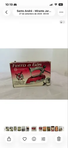 Ferro de passar antigo