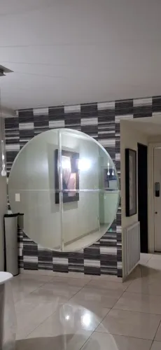 Espelho decorativo redondo