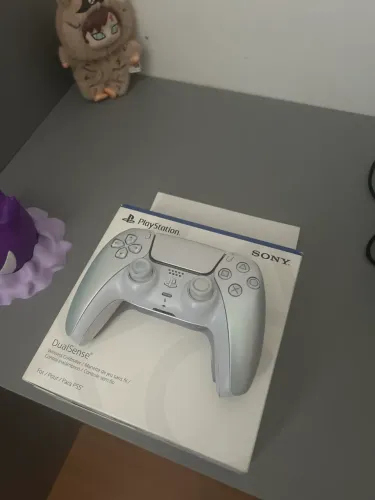 Controle Ps5 Dualshock Chrome Pearl