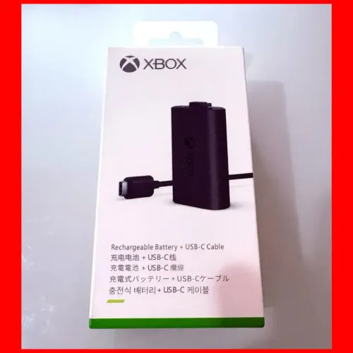 Microsoft Xbox Series X S Original Bateria Recarregável + Cabo USB C Novo + Nota fiscal