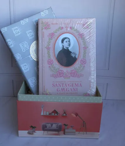 Livro Santa Gema Galgani. A Flor da Paixão. Minha Biblioteca Católica. 