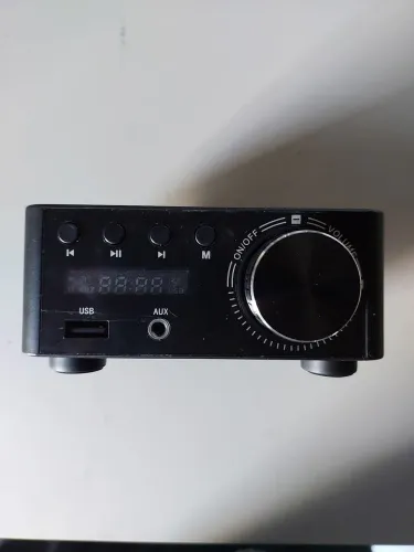 Mini Amplificador De Som Bluetooth Hi-fi 100w Minidamp Novo