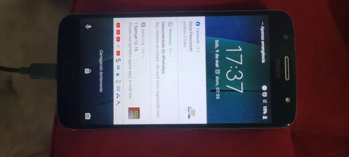 Celular moto g 5s plus