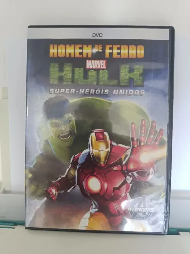 Dvd Homem De Ferro E Hulk - Super-heróis Unidos