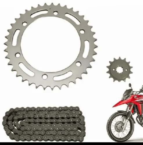 Kit transmissão XRE 300 - entrega rápida