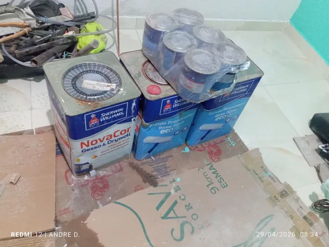Fundo preparador de parede,fundo gesso, esmalte base agua