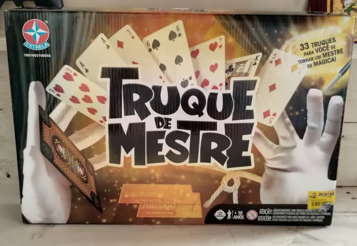 Jogo Truque de Mestre - Estrela (Praticamente Novo)