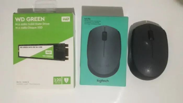 SSD M2 128GB WB GREEN - MOUSE LOGITECH M170