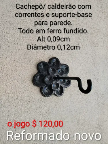 Cachepô caldeirão funcional e decorativo