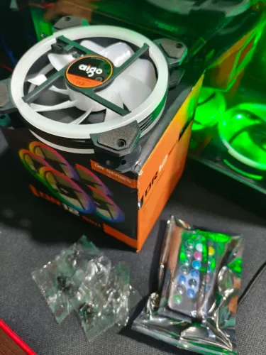 NOVO Kit 5 fans aigo argb