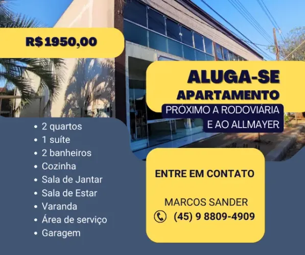 Apartamento 3 quartos - Centro - M.C. Rondon
