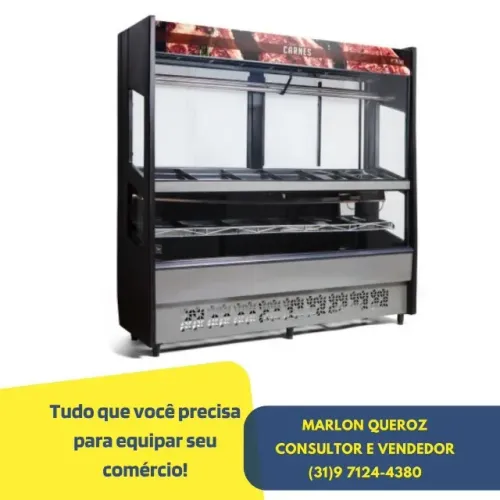 Balcão de Açougue 2M Polar 220v Novo