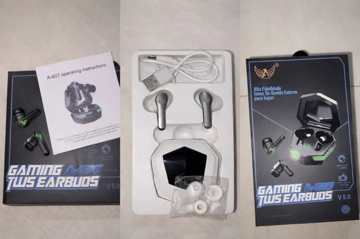 N35 Fone De Ouvido Sem Fio Bluetooth 5.0 Tws Com Cancelamento De Ruído Super Bass