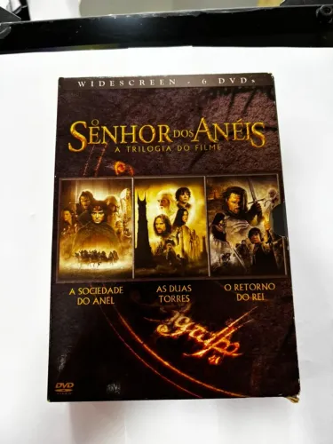 Coleção O Senhor Dos Anéis - A Trilogia Do Filme