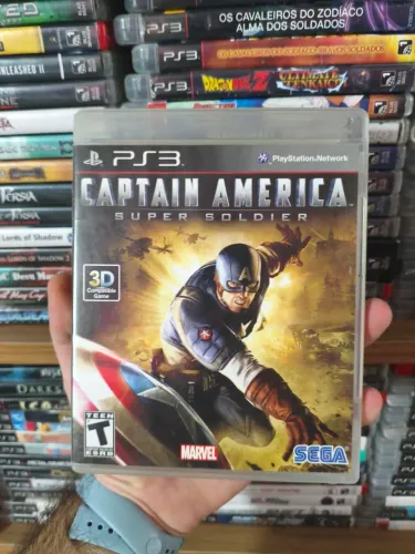 Captain America - Mídia física - PS3