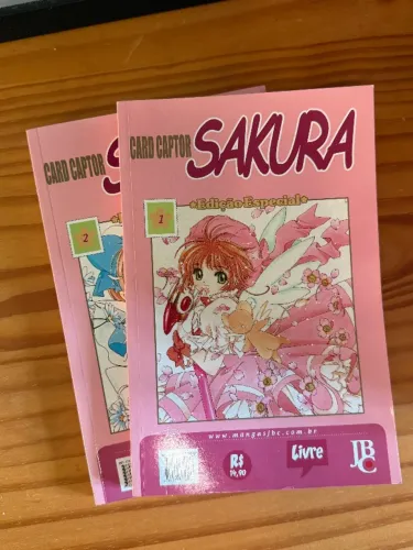 MANGÁ SAKURA CARD CAPTORS - VOL. 1 E 2