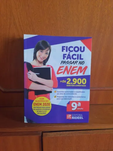 Livro Ficou Fácil Passar no Enem - 9ª edição (2021)