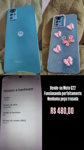 CELULAR MOTO G22