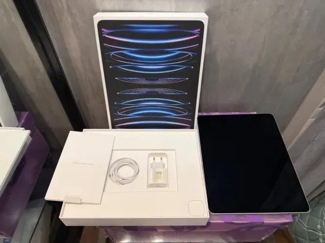 Ipad Pro M2 13 Pol Wi-Fi + Cellular 5G 256 Gb Impecavel na caixa - Em ate 18x