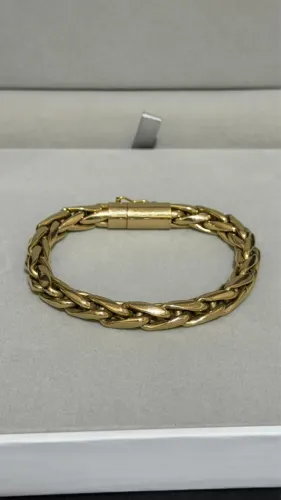 Pulseira Palmeira em Ouro 18K 750