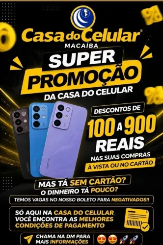 ? PREÇOS BAIXOS, CELULARES TOP!