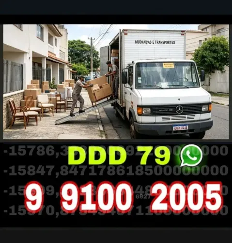 Frete Inácio Barbosa transporte residencial com máxima proteção