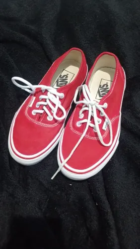 VANS VERMELHO ORIGINAL NÚMERO 35