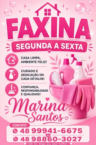 FAXINA/ DIARISTA