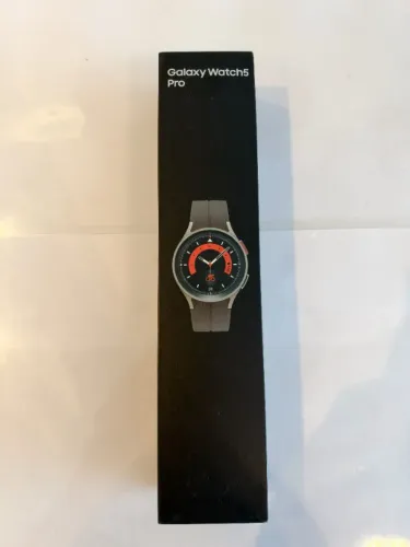 Galaxy Watch5 Pro 45mm Titânio - Completo na caixa, impecável