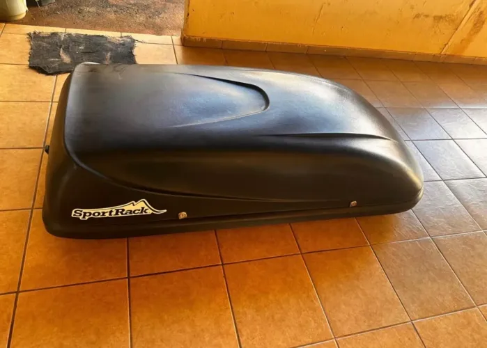 Maleiro de Teto Bagageiro SportRack Preto 450 Litros