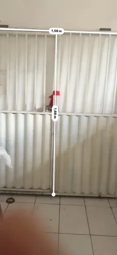 Portão galvanizado