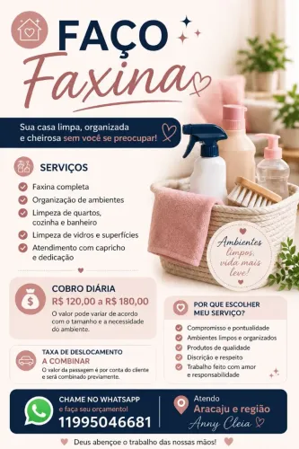Faxineira 