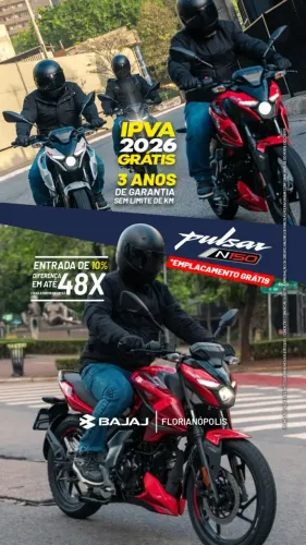 Bajaj Pulsar 150 - Freio ABS e Painel Digital -Primeira parcela p/ Agosto !! 
