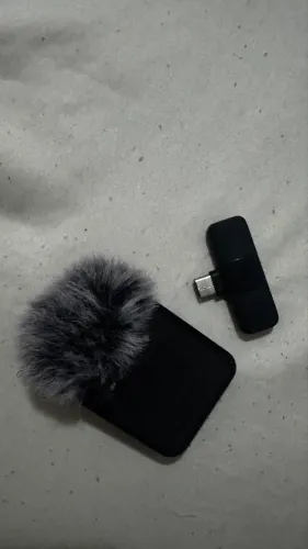 Microfone lapela novo!
