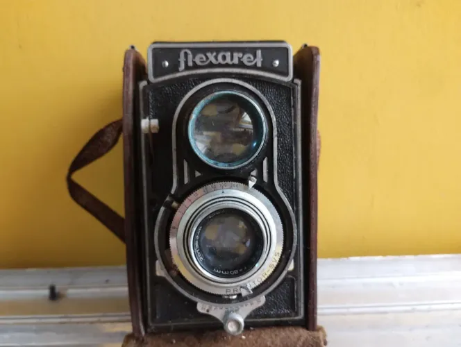 .Câmera flexaret relíquia colecionador 