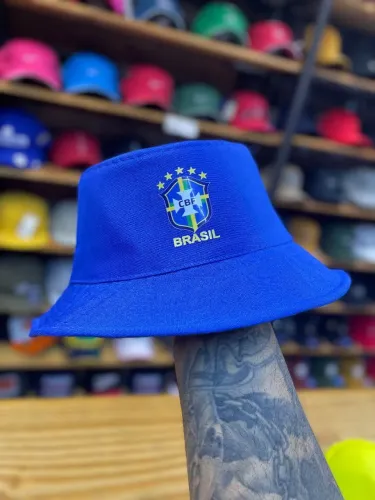 Chapéu Bucket do Brasil (Copa)