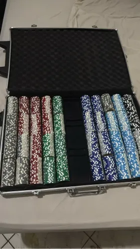 Maleta de Poker 1.000 fichas 11,5gms Black Diamond