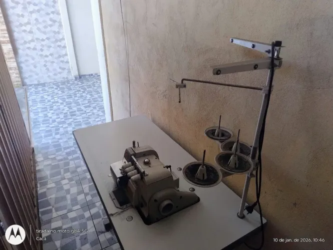 Vendo overloque industrial 4 fios!