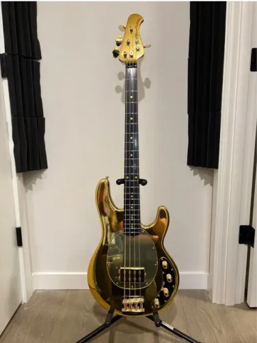 MusicMan StingRay 50th Anniversary Liquid Gold