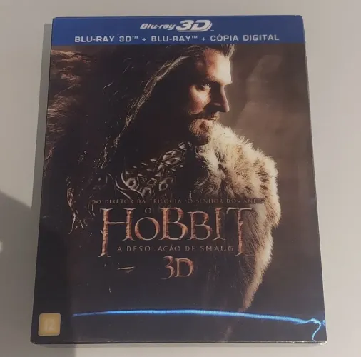 Blu Ray - O hobbit a desolação de smaug - 3D