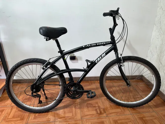 Bicicleta aro 26 caloi confort alumínio