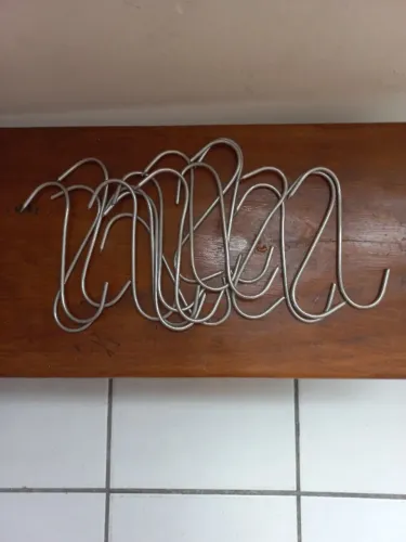 GANCHOS AÇO INOX