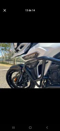 Tiger 2017 1.200 branca pérola impecável,  para pessoa exigente e que gosta de coisa boa!!