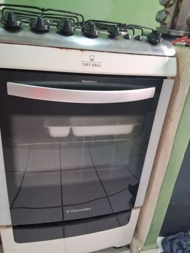 Fogão Electrolux cheff grill 4 bocas