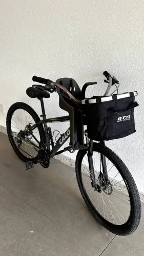 Bicicleta Caloi Aro 29 + Cadeirinha Infantil + Acessórios