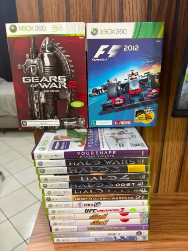 Lote Jogos Colecionador Xbox 360