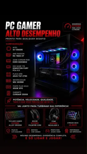 PC Gamer i9-14900k