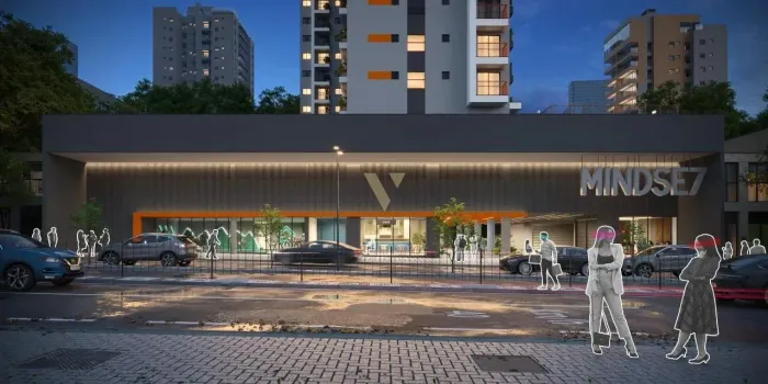 Espaços comerciais de 33 m² a 71 m² no Centro de Curitiba